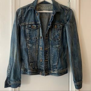 Madewell jean jacket, 100% cotton, size XS